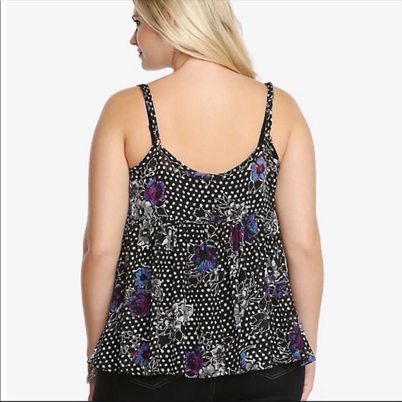 Torrid Sheer Babydoll Cami - Picture 3 of 7
